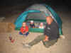 campin out